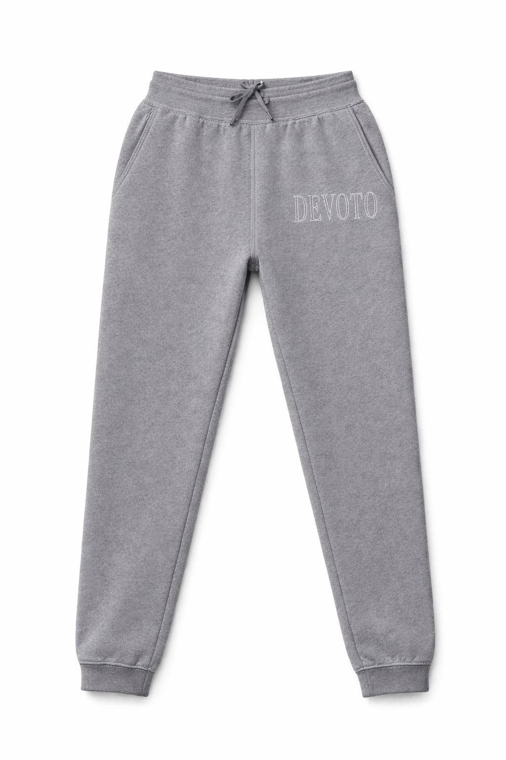 Contrast Stitch Hooded Tracksuit - Grey Full Set
