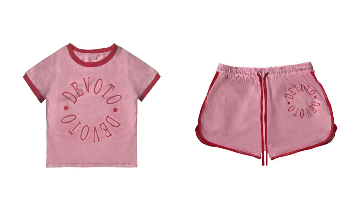 Pink Print Full Summer set - Women