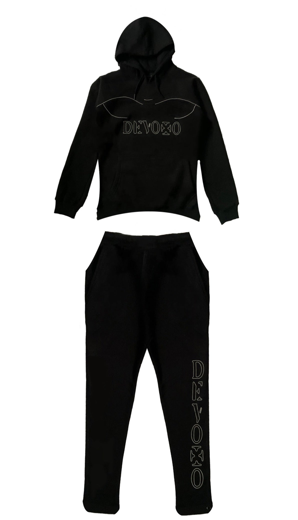 Reflective Graphic Tracksuit - Women’s Full Set