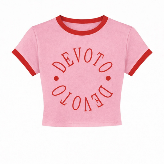Pink Print T - Womens