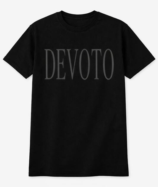 Mens Dark Grey/ Night Blue Graphic Black T shirt