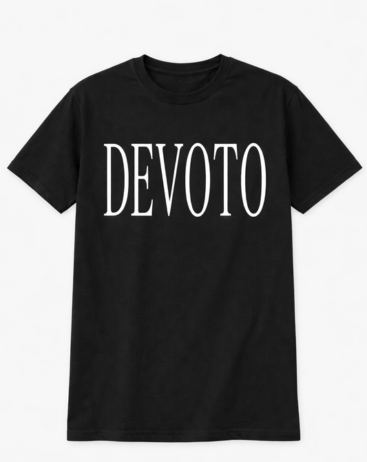 Mens Original Black and White Graphic T-Shirt