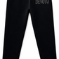 Contrast Stitch Hooded Tracksuit - Black Full Set