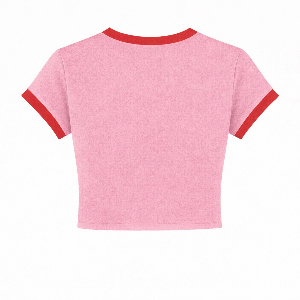 Pink Print T - Womens